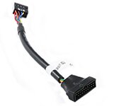 Turbo X CB-U2U3-15CM-TX 15CM USB 2.0 to USB 3.0 Converter Cable