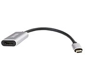 Turbo X CB-U3-1CM-HDM2-TX 20CM USB 3.1 Type-C Male to HDMI Female 2.0 4Kx2K 60Hz Adaptor