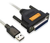 Turbo X CB-USB-40-TX USB To Parallel DB25F Adaptor