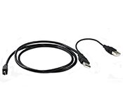 Turbo X CB-USB2-90-TX 1M USB 2.0 Data and Power Charging Cable for 2.5inch external enclosures