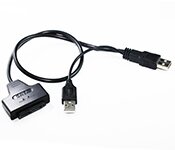 Turbo X CB-USB2-MSATA-TX 50CM USB 2.0 to Micro SATA Adaptor