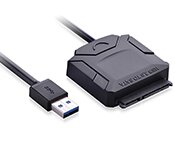 Turbo X CB-USB3-10-TX USB 3.0 to SATA 2.5 and 3.5inch HDD Adaptor ( with 12V 2A Power Adaptor )