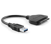 Turbo X CB-USB3-12-TX USB 3.0 to SATA III 22pin Hard Drive Converter Cable for 2.5 inch HDD SSD