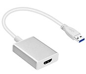 Turbo X CB-USB3-24-TX USB 3.0 To HDMI Adaptor for PC and Laptop