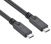 Turbo X CB-USB3-0-CMCM-1M-TX 1M USB 3.0 Type-C Male to Type-C Male Cable Supports 5Gbps Speed