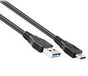 Turbo X CB-USB3-1-AMCM-2M-TX 2M USB 3.1 Type-C Male to USB 3.0 AM Cable 28+24AWG