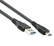 Turbo X CB-USB3-1-AMCM-3M-TX 3M USB 3.1 Type-C Male to USB 3.0 AM Cable 28+24AWG