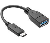 Turbo X CB-USB3-1-CM-AF-20CM-TX 20CM USB 3.1 Type-C Male to USB 3.0 AF OTG Cable