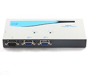 Turbo X CB-VGA-04-TX Rextron 2 Way VGA Splitter 350Mhz