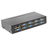 Turbo X CB-VGA-06-TX 8 Way VGA Splitter 350Mhz