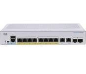 Cisco CBS250-8P-E-2G-AU Cbs250 Smart 8-Port Ge, Poe, Ext Ps, 2X1G Combo