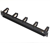 Turbo X CM-001-TX 1RU Cable Management Rail With 5 Rings