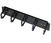 Turbo X CM-002-TX 2RU Cable Management Rail With 5 Rings