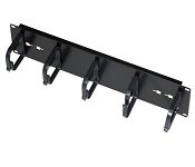 Turbo X CM-002 2RU Cable Management Rail With 5 Rings