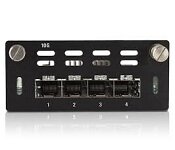Check Point CPAC-4-1F-C 4 Port 1000Base-F SFP interface card; requires additional 1000Base SFP transceivers