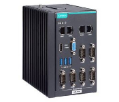 Moxa DRP-A100-E2-2L4C-T Din-Rail Type, Atom X6211E, 8Gb Ddr4, Comx6, Lanx4, Usb 3.0X3, Vga+Hdmi, 12/24 Vdc