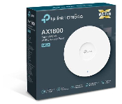 TPLink EAP610 Wireless Access Point, Ax1800, Gbe Poe(1), Ceiling Mount, 5Yr