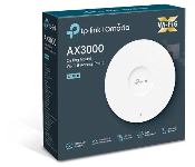 TPLink EAP650 Wireless Access Point, Ax3000, Gbe Poe(1), Ceiling Mount, 5Yr
