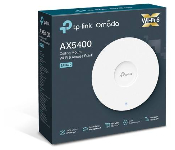 TPLink EAP670 Wireless Access Point, Ax5400, 2.5Gbe Po3(1), Ceiling Mount, High Density, 5Yr