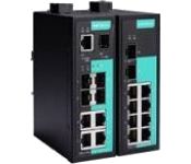 Moxa EDS-210A-1GSFP-1SFP-T 10-Port Unmanaged Gigabit Ethernet Switch, 1Gsfp, 1Sfp, 8 Fasttp -40 To 75C