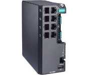 Moxa EDS-4008-LV Managed Ethernet Switch With 8 10/100Baset(X) Ports, Dual Power Supply 12/24/48 Vdc, -10 To 60 C Operating Temperature