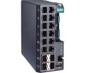 Moxa EDS-4012-4GC-LV-T Managed Gigabit Ethernet Switch With 8 10/100Baset(X) Ports, 4 10/100/1000Baset(X) Or 100/1000Basesfp Ports, Dual Power Supply 12/24/48 Vdc, -40 To 75 C Operating Temperature