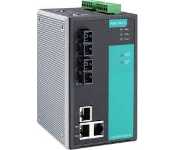 Moxa EDS-505A-SS-SC-T Managed Ethernet Switch With 3 10/100Baset(X) Ports, 2 100Basefx Single-Mode Ports With Sc Connectors, -40 To 75 C Operating Temperature