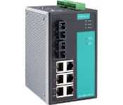 Moxa EDS-508A-SS-SC Managed Ethernet Switch With 6 10/100Baset(X) Ports, 2 100Basefx Single-Mode Ports With Sc Connectors, 0 To 60 C Operating Temperature