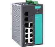 Moxa EDS-510A-3SFP Managed Gigabit Ethernet Switch With 7 10/100Baset(X) Ports, 3 Sfp Slots For Adding Sfp-1G Series Gigabit Ethernet Modules, 0 To 60 C Operating Temperature