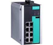 Moxa EDS-G508E-T Managed Full Gigabit Ethernet Switch With 8 10/100/1000Baset(X) Ports, -40 To 75C