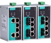 Moxa EDS-P206A-4PoE-T Unmanaged Ethernet Switch With 2 10/100Baset(X) Ports, 4 Poe Ports, -40 To 75 C Operating Temperature