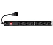 Eaton EPBZ04 ePDU Basic, 1U, C20 Input, 12 x C13 Outlets (M68438)