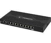 Ubiquiti ER-10X Edgerouter 10X - 10-Port Gigabit Router - 24V Passive Poe In And Out (Limited) - 880Mhz Dual Core Processor - 512Mb Ram And Storage