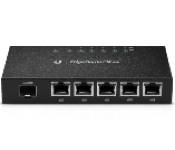 Ubiquiti ER-X-SFP Edgeroute Advanced Gigabit Ethernet Router - Compact But Powerful Router Sporting (5) Gigabit Rj45 Ports With Passive Poe Support And An Sfp