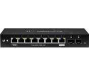 Ubiquiti ES-10X Edgeswitch 10X - 8-Port Gigabit Switch 2 Sfp Ports- 24V Passive Poe In And Out (Limited) - 20Gbps Switching Capacity