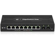Ubiquiti ES-10XP Edgeswitch 10X - 8-Port Gigabit Switch 2 Sfp Ports- 24V Passive Poe In And Out (All Ports) - 20Gbps Switching Capacity