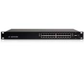 Ubiquiti ES-24-250W Edgeswitch 24 - 24-Port Managed Poe+ Gigabit Switch, 2 Sfp, 250W Total Power Output - Supports Poe+ And 24V Passive