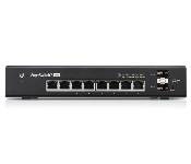 Ubiquiti ES-8-150W Edgeswitch 8 - 8-Port Managed Poe+ Gigabit Switch, 2 Sfp, 150W Total Power Output - Supports Poe+ And 24V Passive