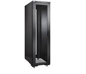 Eaton ETN61042 Enclosure, 42U, 600mm Wide, 1000mm Deep, Curved Front Door, Castors, Assembled