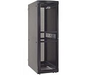 Eaton ETN61045 Enclosure, 45U, 600mm Wide, 1000mm Deep, Curved Front Door, Castors, Assembled