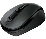 Microsoft GMF-00006 MICROSOFT WIRELESS MOBILE 3500 SERIES USB OPTICAL MOUSE - RETAIL BOX (BLACK)