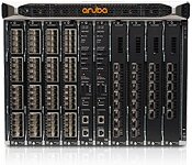 Aruba JL375A 8400 Bundle includes: 8400 8-slot chassis, 3 x Fan Trays, 18 x Fans, Cable Manager, X462 2-post Rack Rail Kit