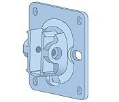 Aruba JW055A AP-270-MNT-H2 AP-270 Series Access Flush Wall Or Ceiling Mount