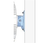 Aruba JW056A AP-270-MNT-ADP AP-228 to AP-270-MNT-XX Outdoor Mount Adapter