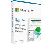 Microsoft KLQ-00453 MICROSOFT 365 BUSINESS STANDARD WIN/MAC, RETAIL BOX, 1 YEAR SUBSCRIPTION, P6