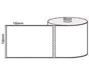 Honeywell L14987 THERMAL TRANSFER LABELS, 102MMx150MM (4" x 6") PERM ROLL w PERF 25MM CORE (QTY 400 LABEL)