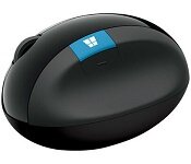 Microsoft L6V-00006 MICROSOFT WIRELESS SCULPT ERGONOMIC USB OPTICAL MOUSE - RETAIL BOX (BLACK)