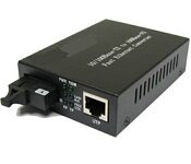 Turbo X MC-1000BT-SCBXU40-TX TurboX 1x 10/100/1000Base-T RJ45 to 1x Simplex SC 1000BaseU 1310nmTx/1550nm Rx Single-mode Single-Strand SC 40km WDM Media Converter