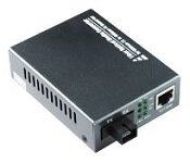 Turbo X MC-100BT-SCBXU25-TX TurboX 1x 10/100Base-T RJ45 to 1x Simplex SC 100BaseU 1310nmTx/1550nm Rx Single-mode Single-Strand SC 25km Media Converter