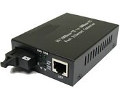 Turbo X MC-100BT-SCBXU40-TX TurboX 1x 10/100Base-T RJ45 to 1x Simplex SC 100BaseU 1310nmTx/1550nm Rx Single-mode Single-Strand SC 40km WDM Media Converter 